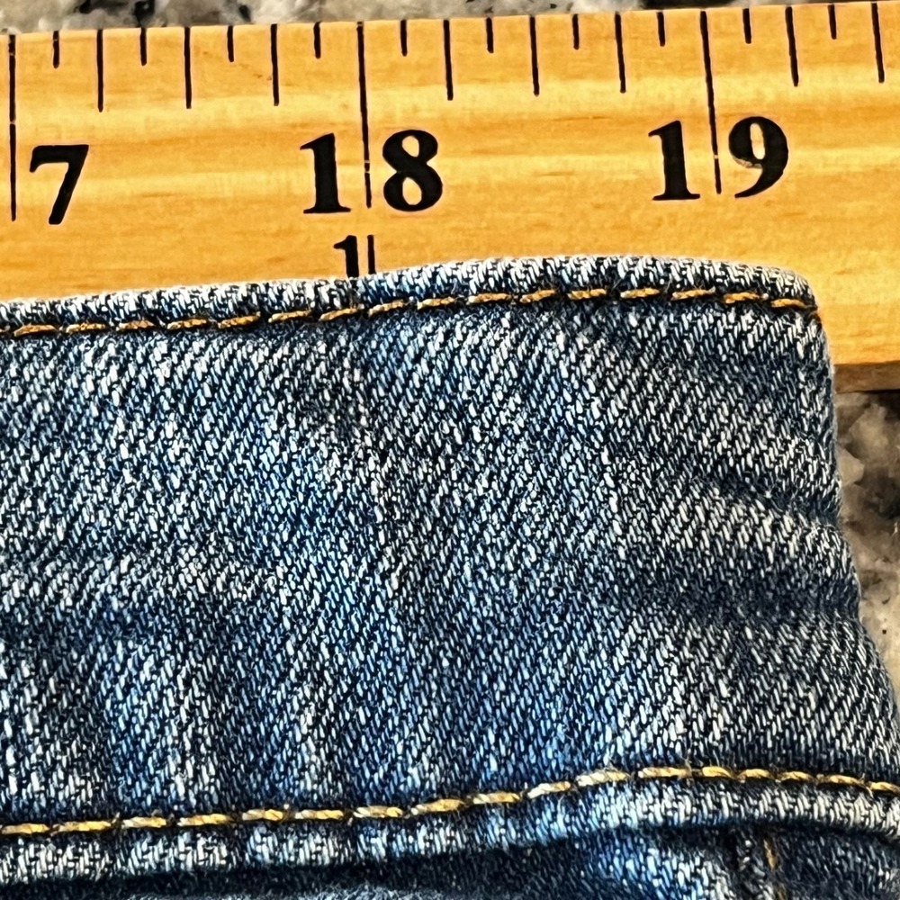 Polo Ralph Lauren Varick Jeans Mens 38x30 Blue Denim Slim Straight - Picture 11 of 12